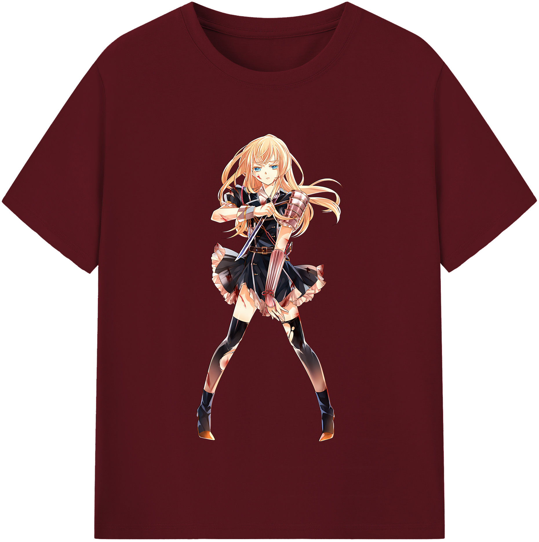 （画像用） 刀剣乱舞 Touken Ranbu 綿100％半袖Tシャツ（フロントプリント）